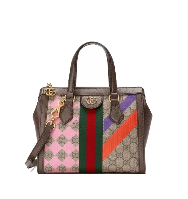 Gucci Women's Brown Small Centum Ophidia Tote Bag