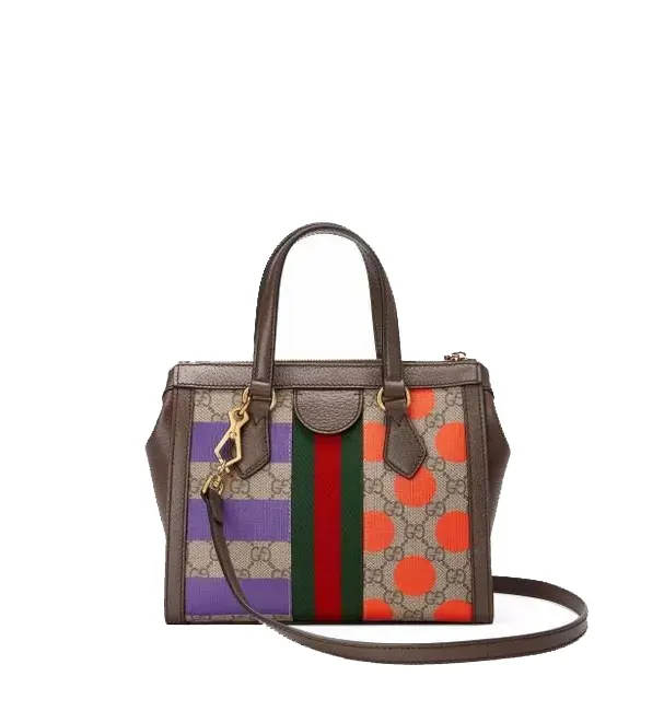Gucci Women's Brown Small Centum Ophidia Tote Bag