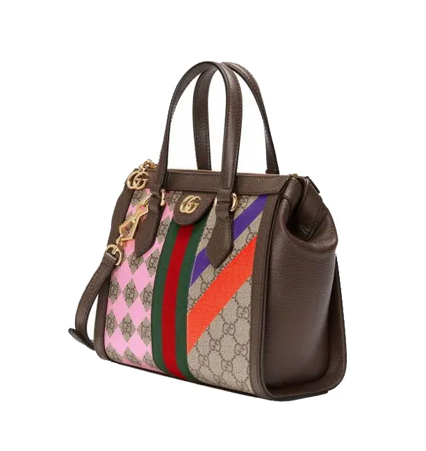 Gucci Women's Brown Small Centum Ophidia Tote Bag