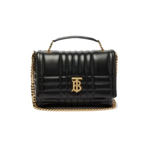 BURBERRY Lola small quilted-leather cross-body bag